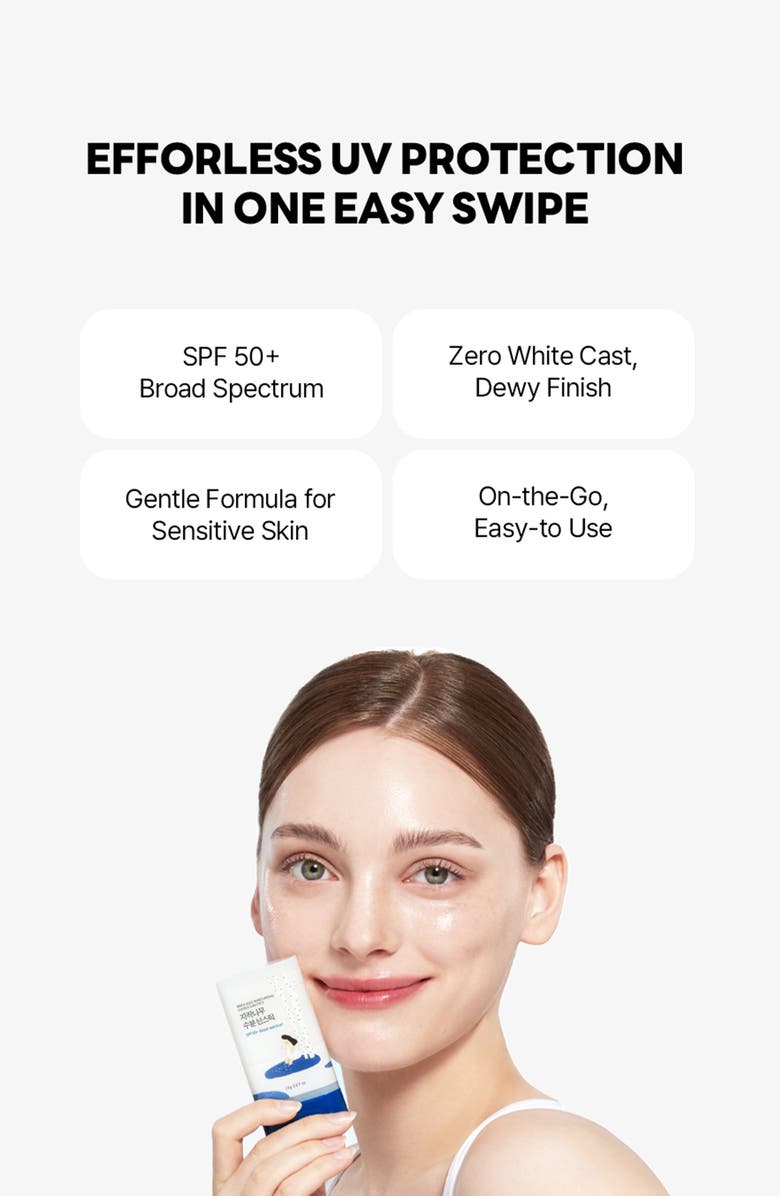 ROUND LAB Birch Moisturizing Sun Stick SPF 50+, Alternate, color, 