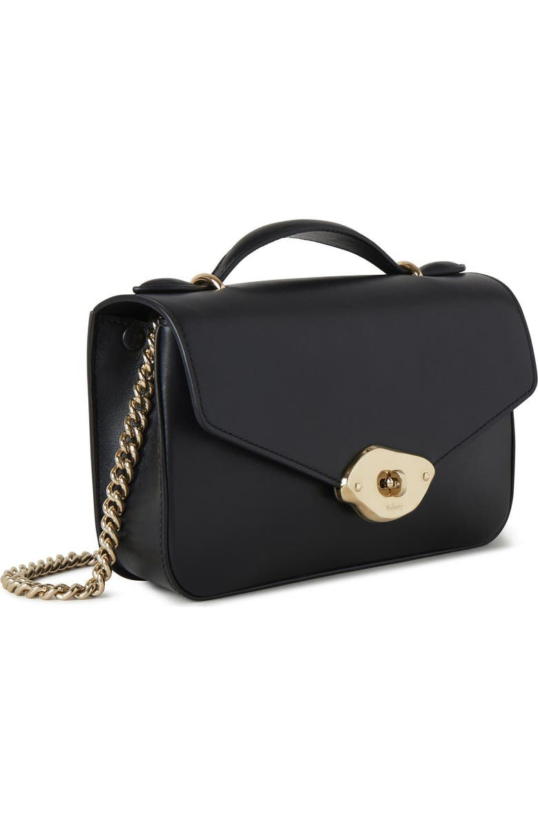 Mulberry Lana Day High Gloss Leather Top Handle Bag, Alternate, color,