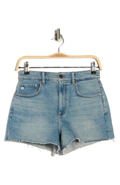 High Waist Denim Cutoff Shorts (Southwest)