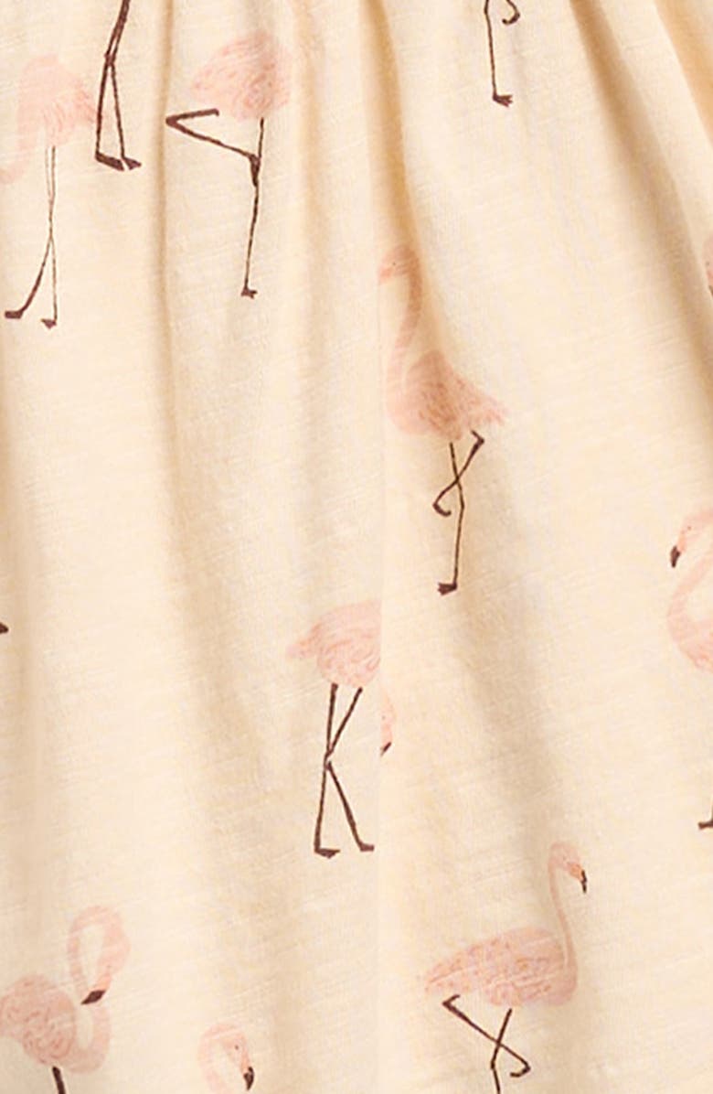 Rylee + Cru Brea Slub Cotton Dress & Bloomers Set, Alternate, color, Shell