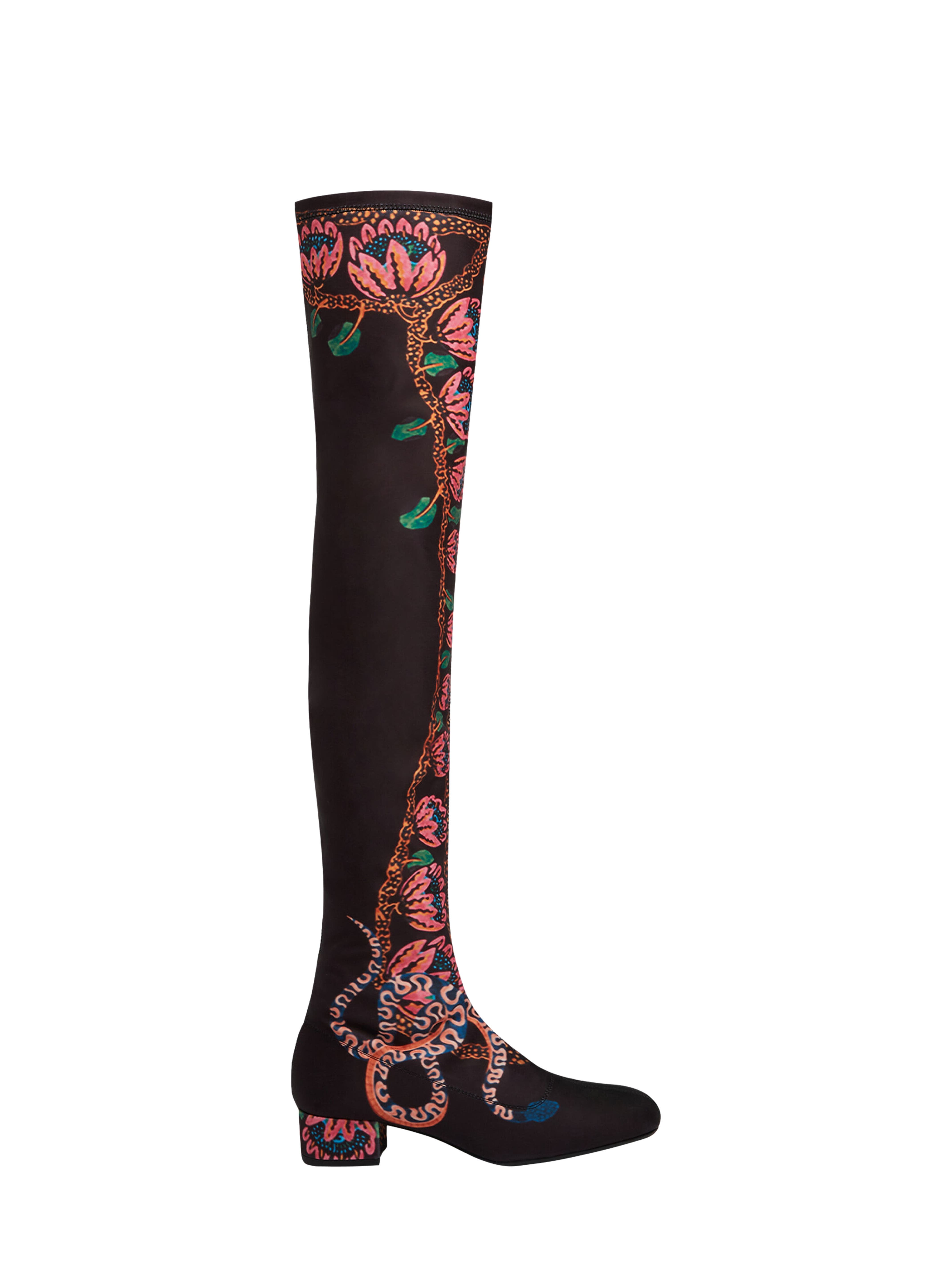 La DoubleJ Hight Boots Eve Placée Black, Main, color, Eve Placée Black