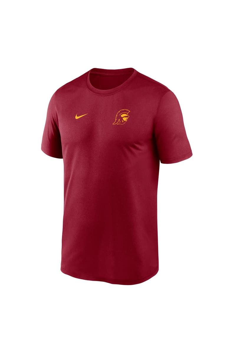 Nike Men's Nike Cardinal USC Trojans 2025 Sideline Small Logo Legend Performance T-Shirt, Alternate, color, Cardinal