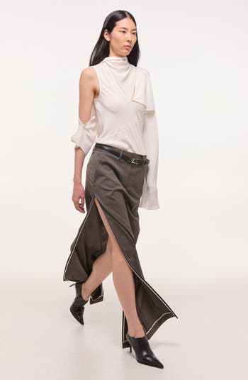 Silk Scarf Top