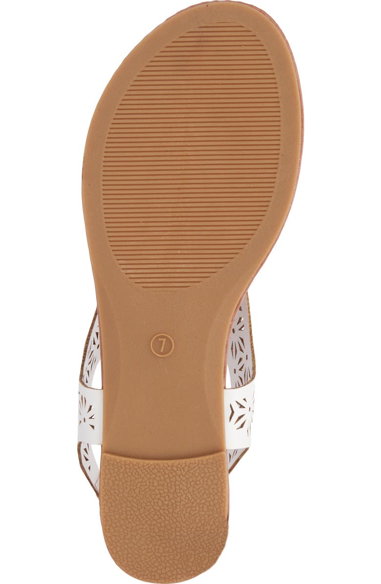 NEW YORK AND COMPANY Nikki Lasercut Slingback Sandal, Alternate, color,