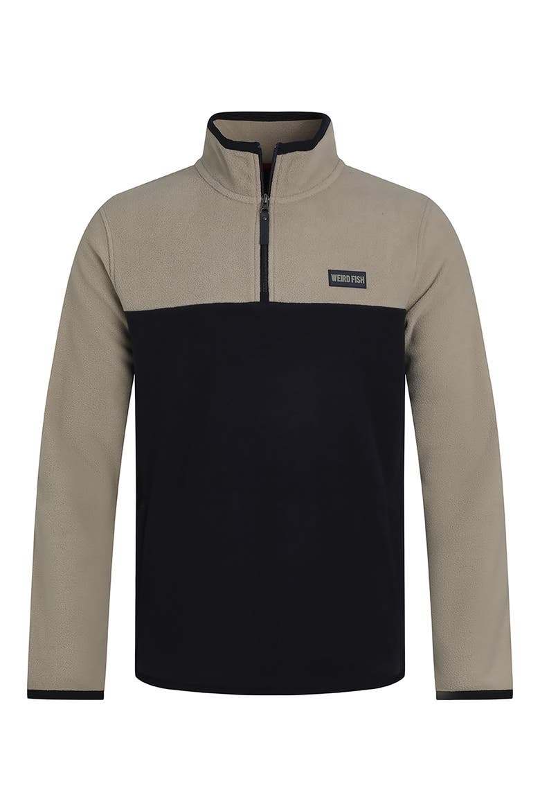 Tristan 1/4 Zip Microfleece, Alternate, color, Flint Stone