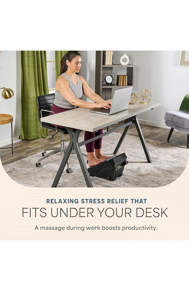 Lifepro VibraCare Foot Massager for Neuropathy Relaxing Calf and Foot with Heat Option, Alternate, color, Pro With Heat