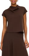 SPANX® Draped Neck Tee