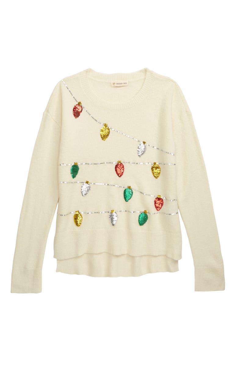 Nordstrom Tucker + Tate Holiday Sequin Embellished Sweater, Main, color, 