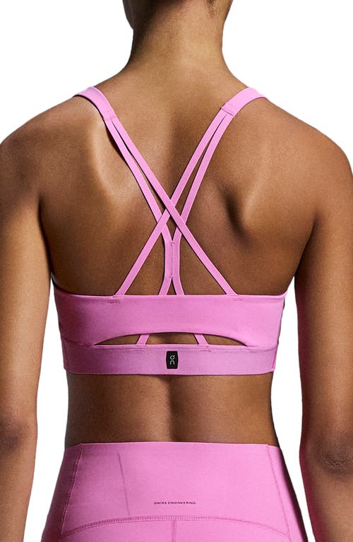 Shop On Studio Sports Bra In Raspberry