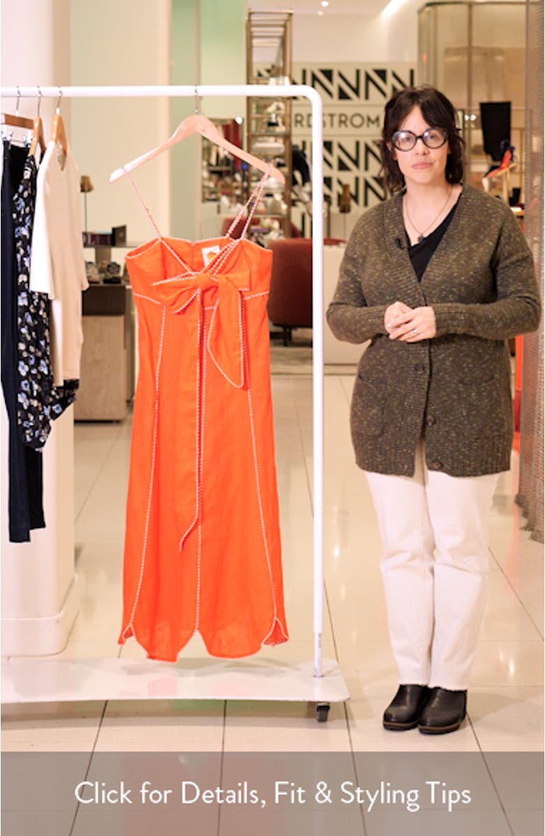 Sleeveless Linen Maxi Dress, sales video thumbnail