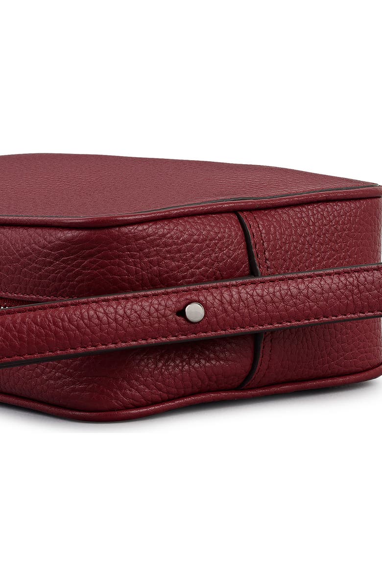 Radley Small Duchess Leather Crossbody Bag, Alternate, color, Carmine
