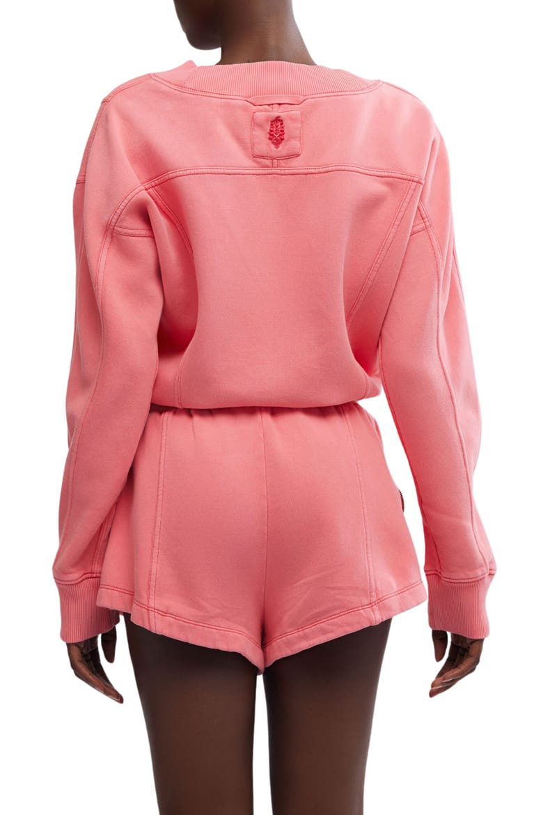 FP Movement Intercept Romper, Alternate, color, HIBISCUS