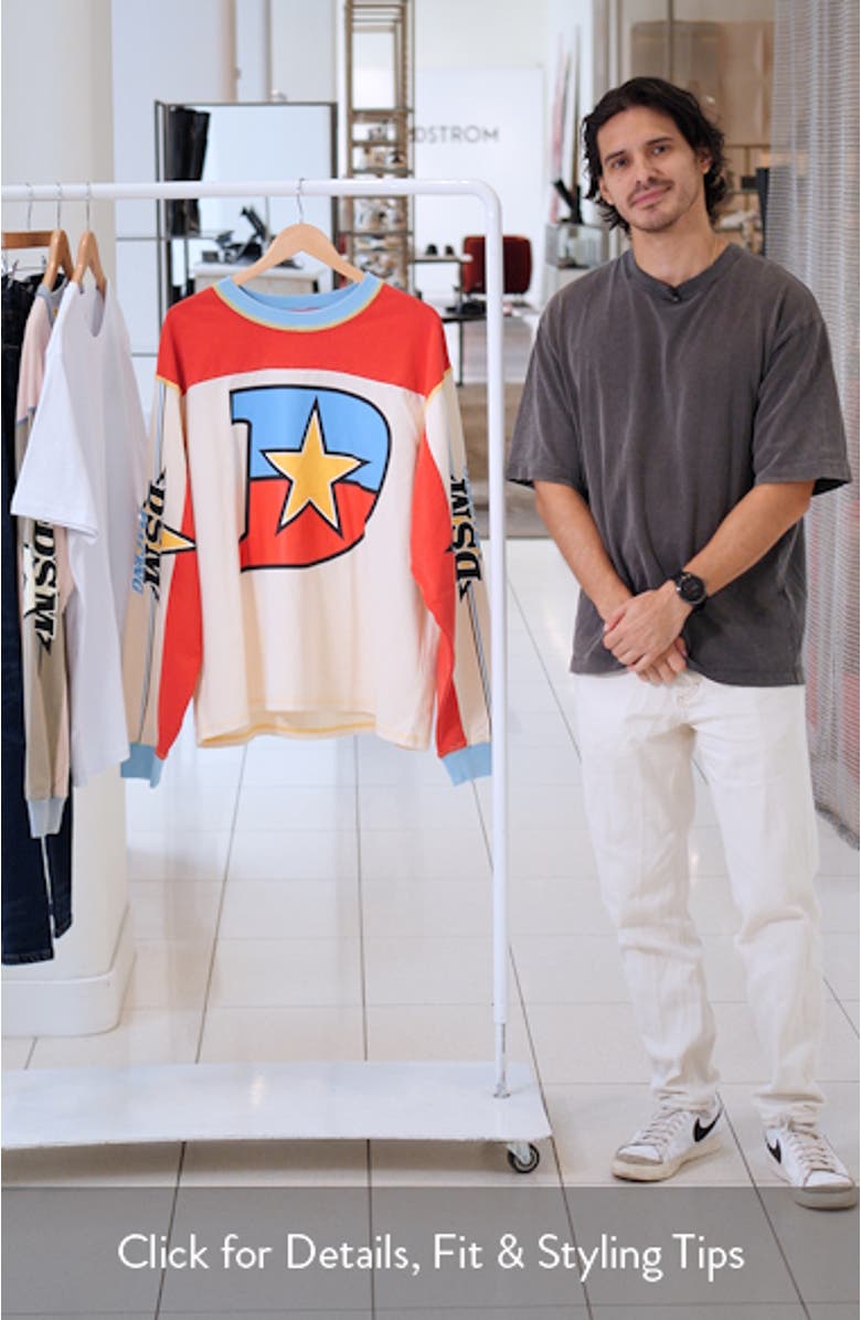 Supercross Long Sleeve Cotton Graphic T-Shirt, sales video thumbnail