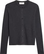 Lisa Yang Abeena Cotton & Cashmere Rib Cardigan