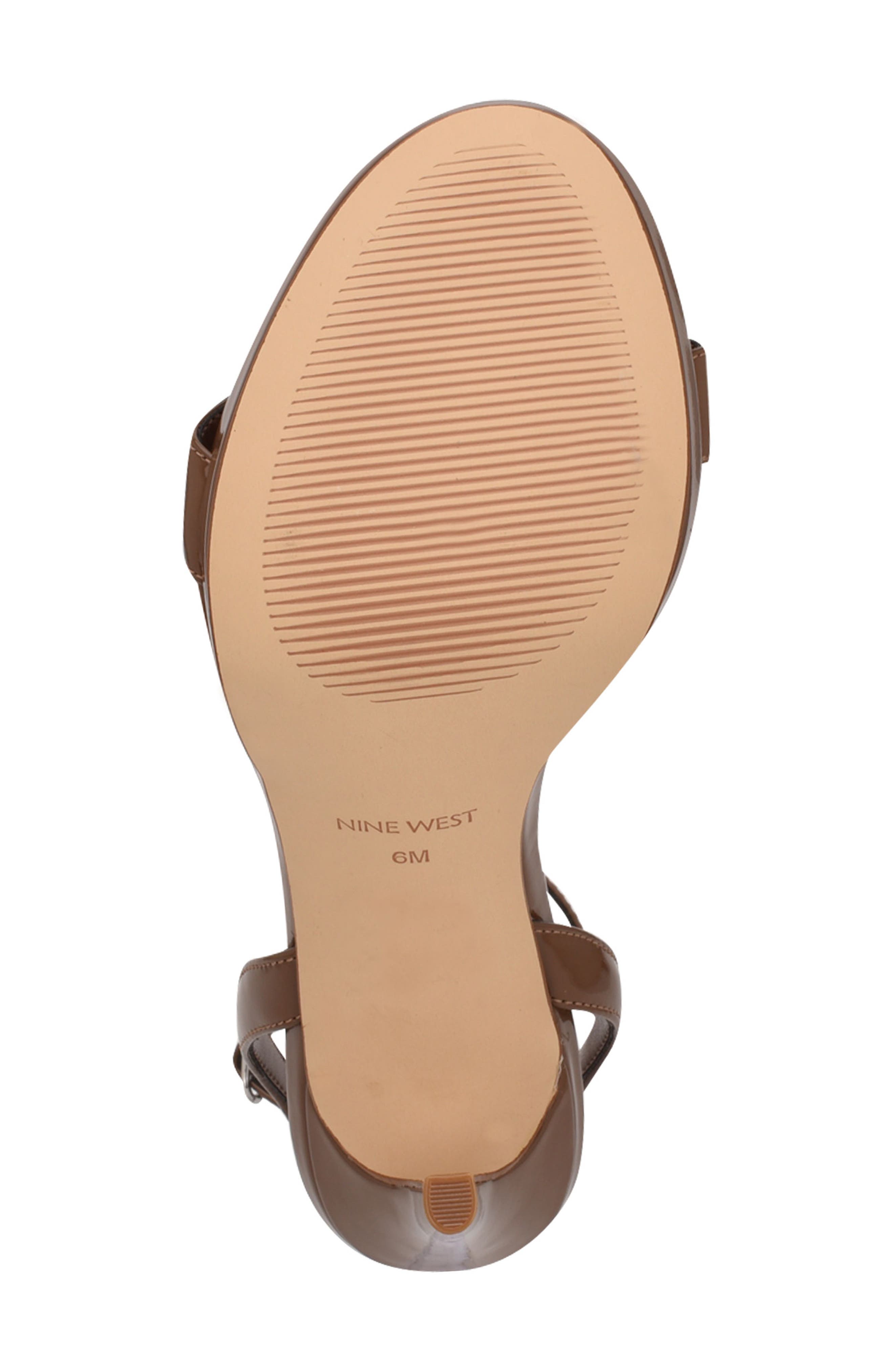 Loola Ankle Strap Sandal, Alternate, color, MAPLE PATENT