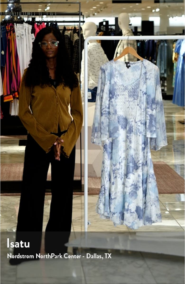 Charmeuse & Chiffon Dress with Jacket, sales video thumbnail