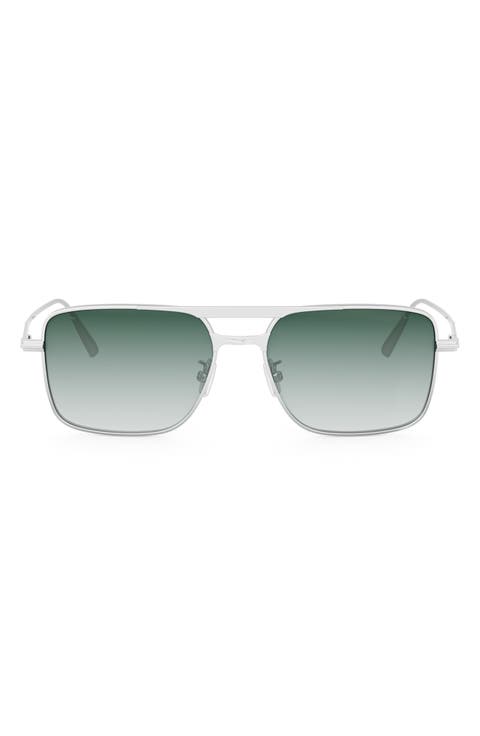 Blacksuit S17U 54mm Rectangular Sunglasses