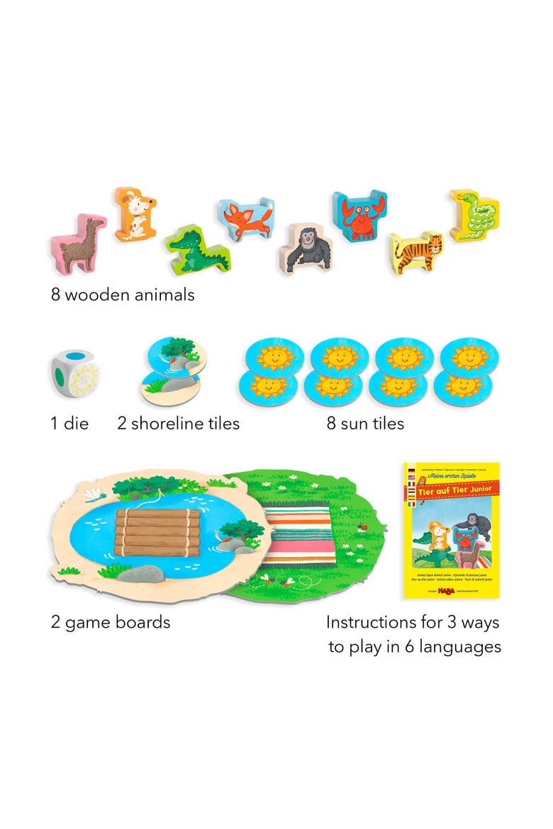My Very First Games - Animal Upon Animal Junior, Alternate, color, Multi