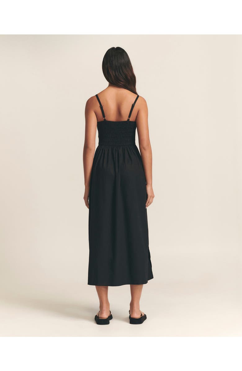 ST MRLO Lanah Midi Dress, Alternate, color, Black