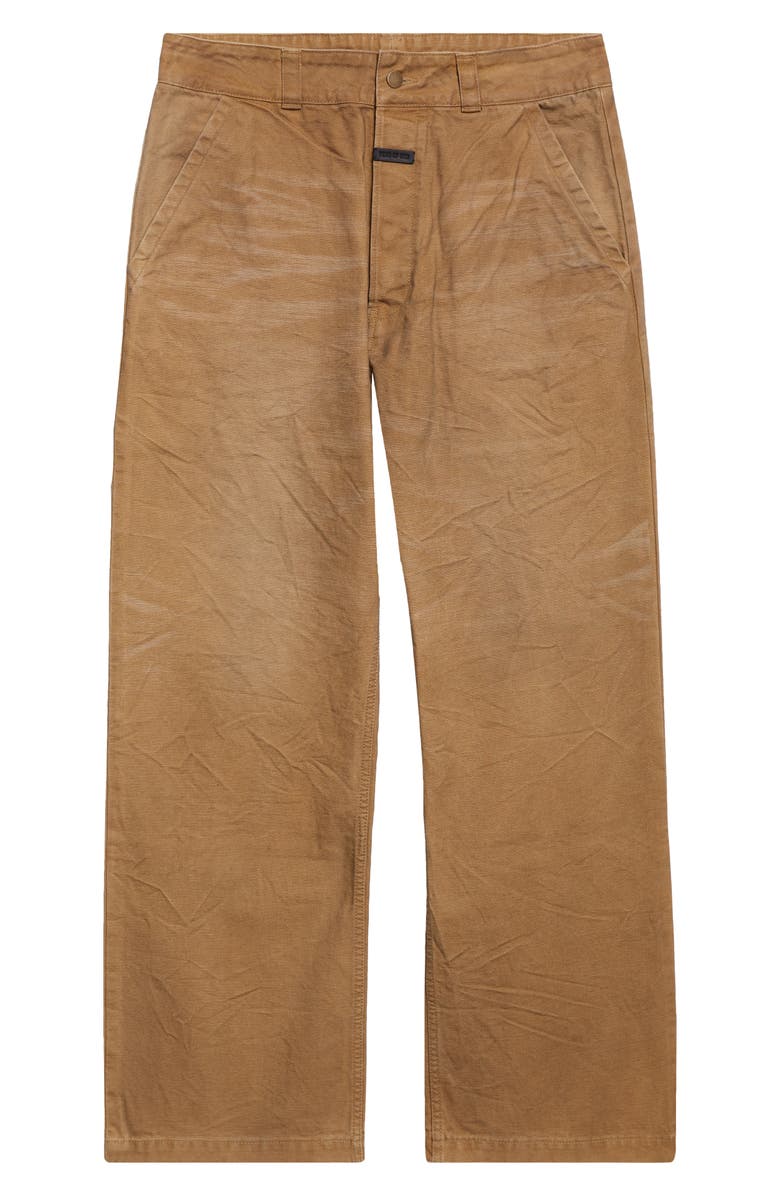 Fear of God Relaxed Straight Leg Cotton Canvas Utility Pants, Main, color, Washed Canyon Washed Canyon
