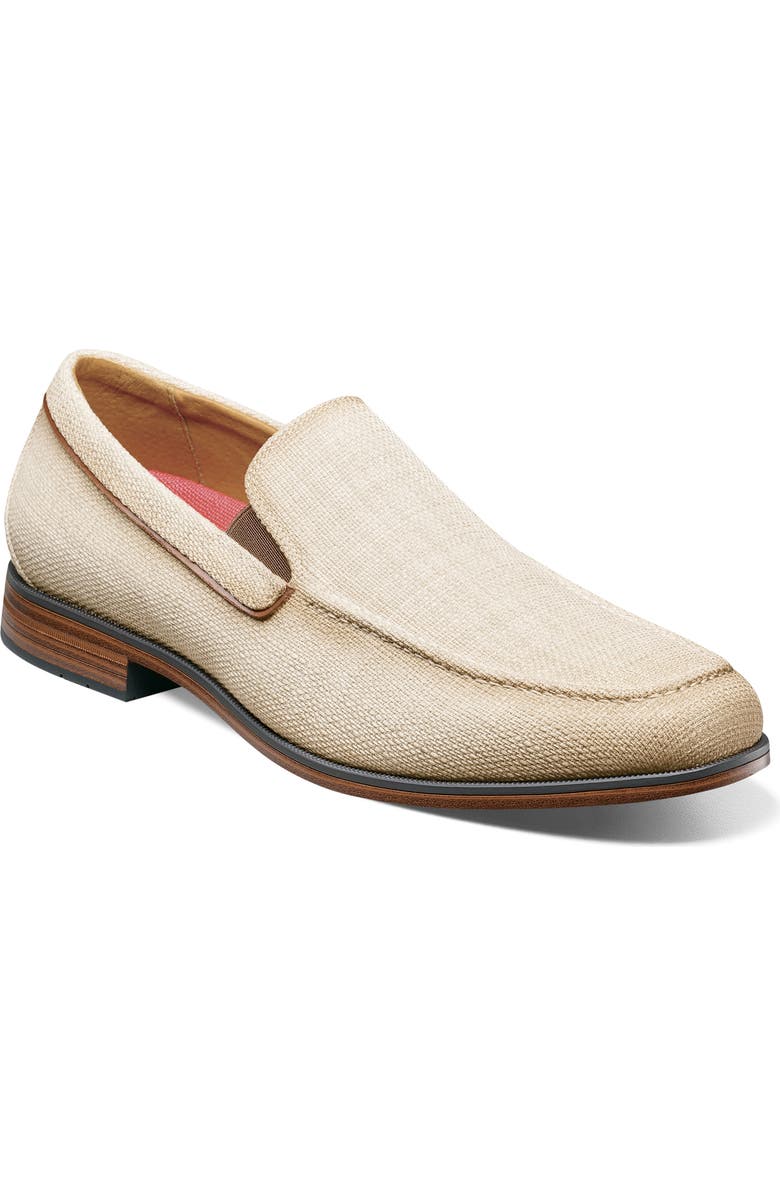 Stacy Adams Ridgely Loafer, Main, color, Natural