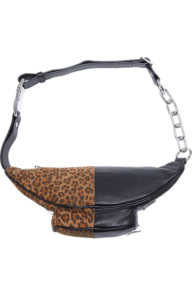 Alexander Wang Attica Leather Fanny Pack, Alternate, color,