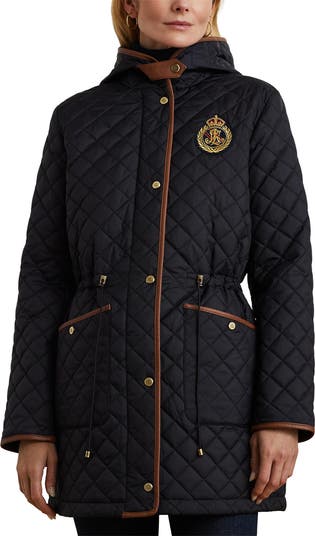 Ralph Lauren quilted coat top