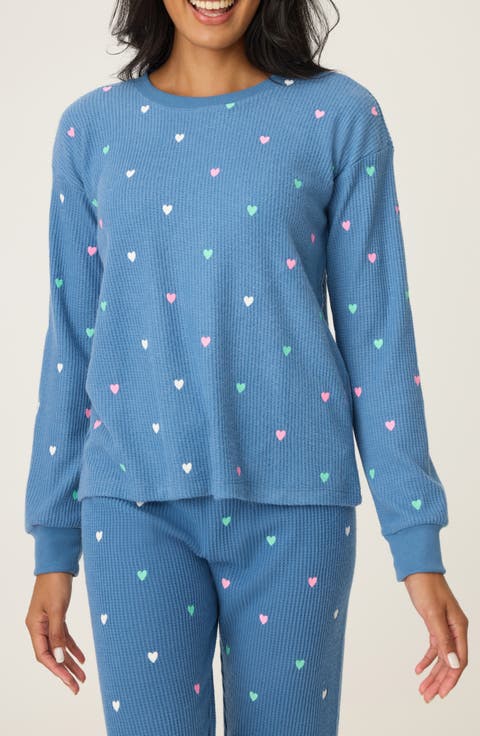 Love Club Thermal Pajama Top