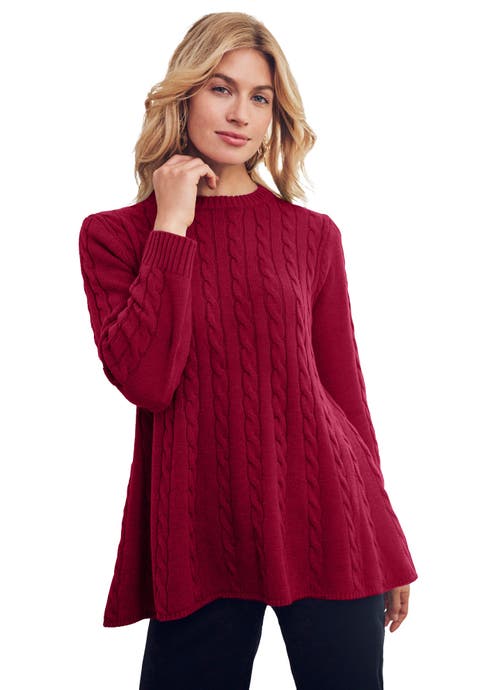 Cable Peplum