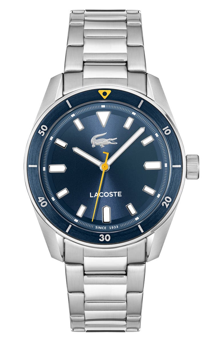 Lacoste Boston Bracelet Watch, 39mm, Main, color, Navy