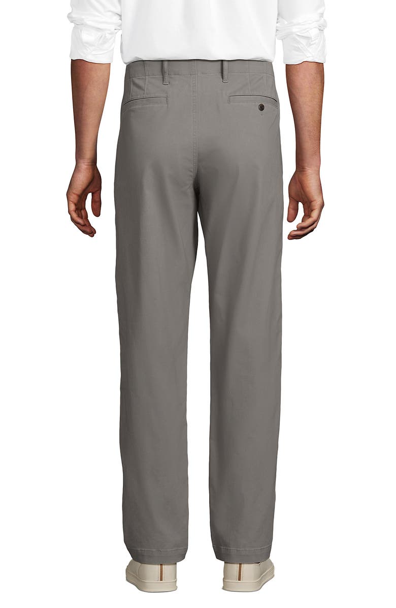 Lands' End Knockabout Comfort Waist Classic Fit Chino Pant, Alternate, color, Wet Cement
