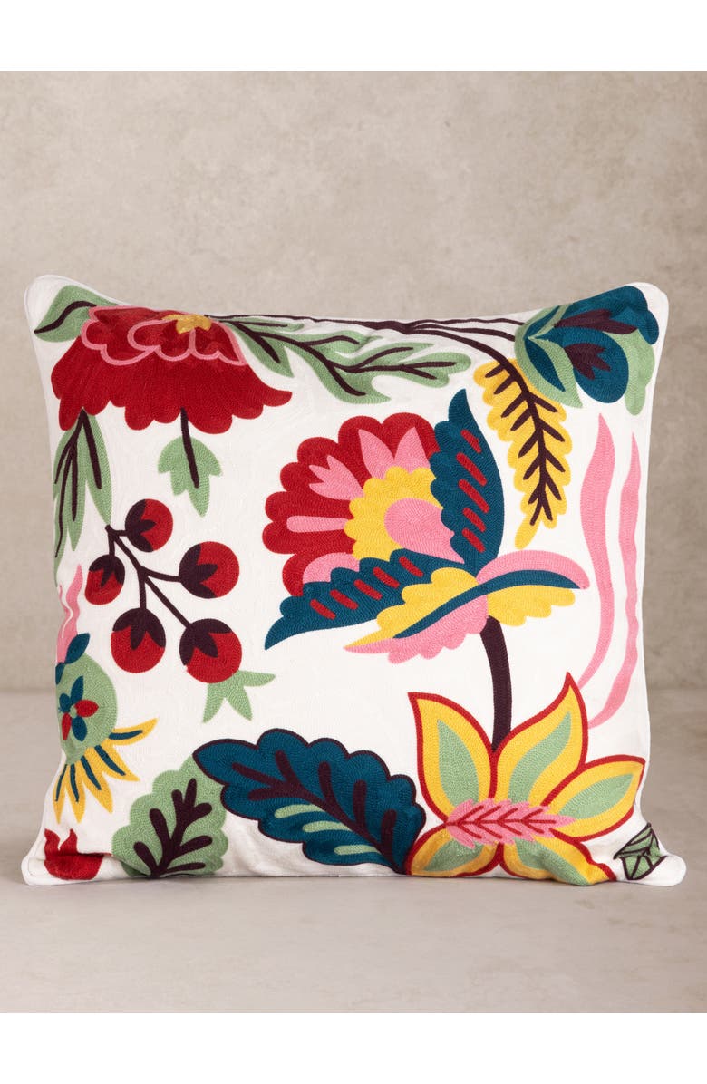 GAURI KOHLI Zagreb Throw Pillow Cover, Main, color, Multicolored