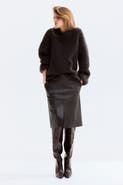 H&M Coated Skirt