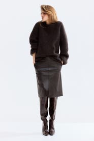 H&M Coated Skirt