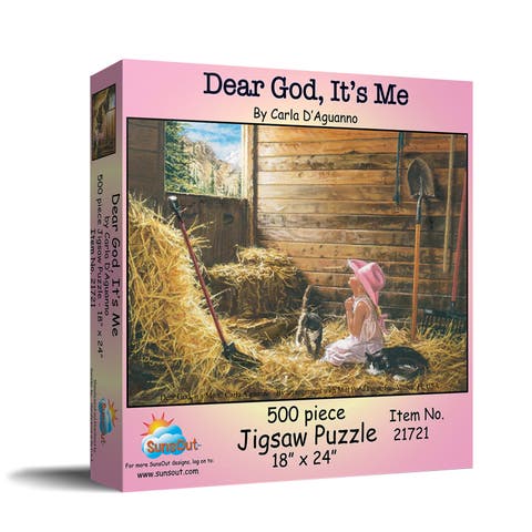 Dear God It's Me 500 piece Jigsaw Puzzle for Adults