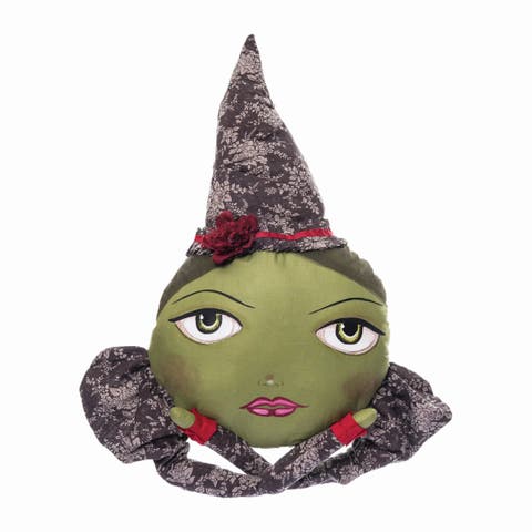 La Bella Zombinaland Halloween Decorative Figurine Pillow