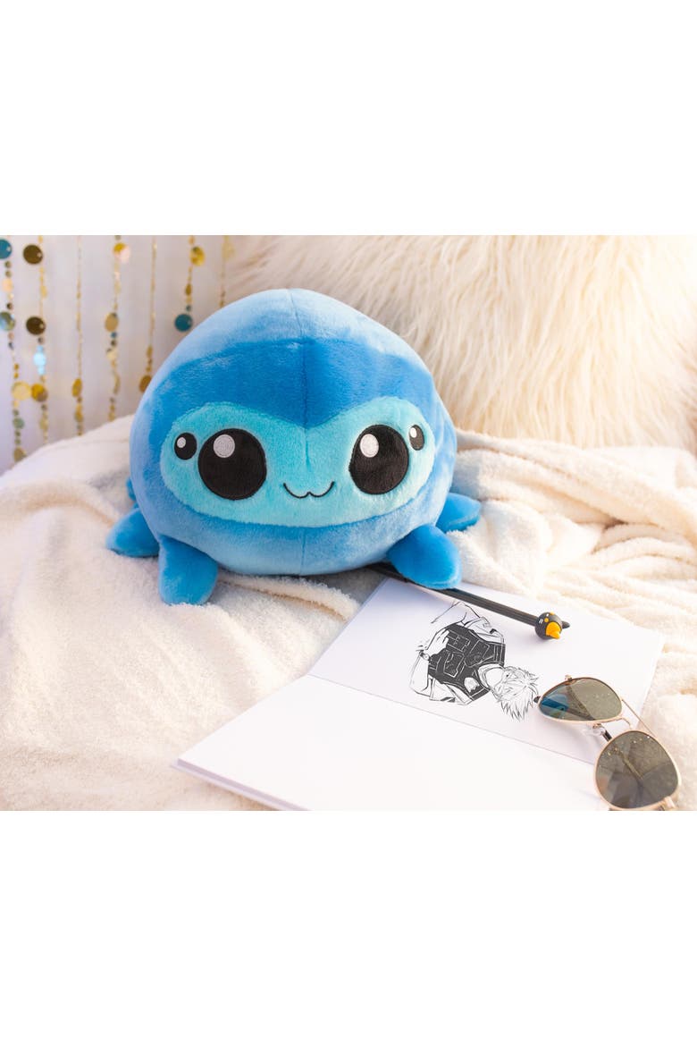 MochiOshis 12-Inch Character Plush Toy Animal Blue Spider | Wahiko Webboshi, Alternate, color, Blue