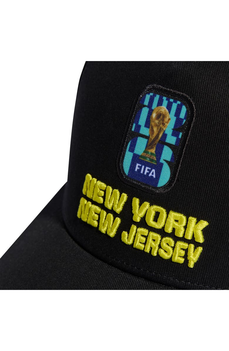 adidas FIFA World Cup 2026<sup>™</sup> New York/New Jersey Adjustable Twill Ball Cap, Alternate, color, 
