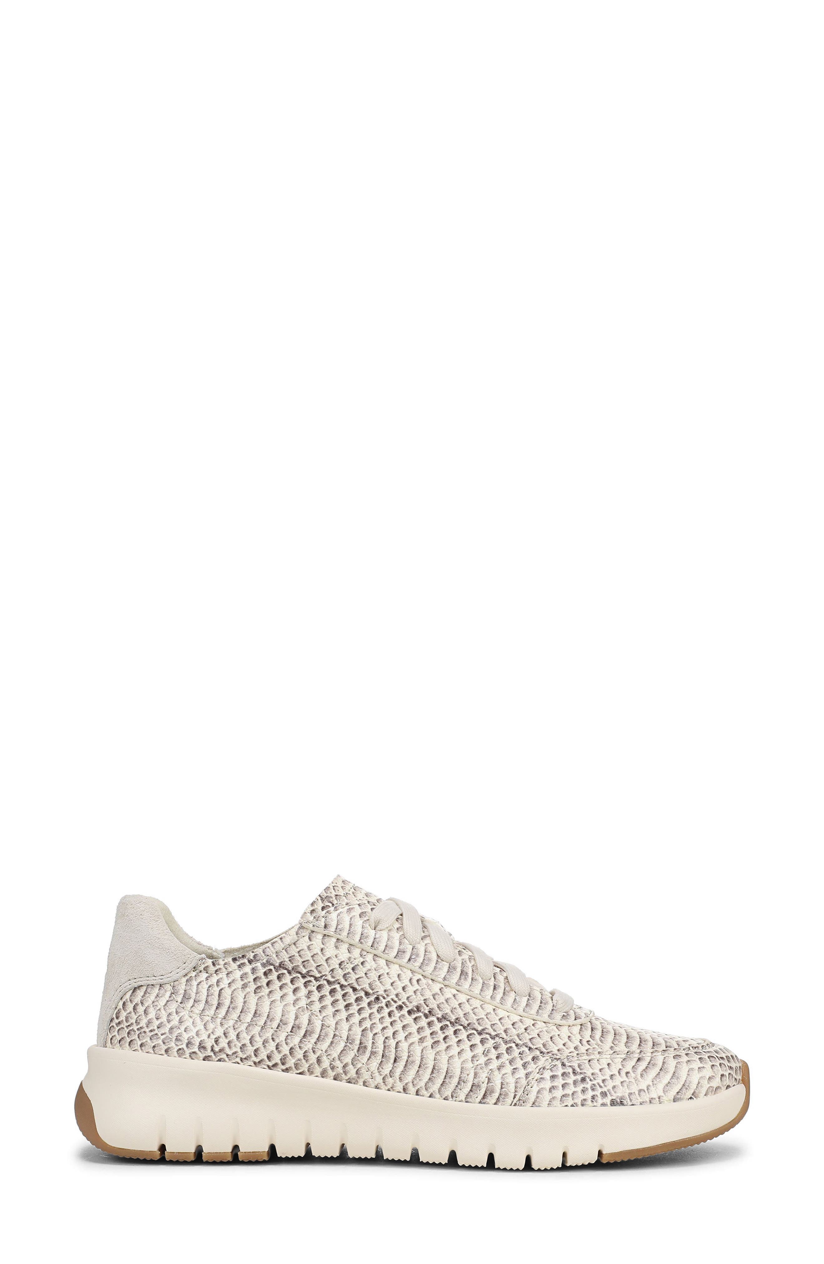 Uptown Sneaker, Alternate, color, IVORY PYTHON LEATHER