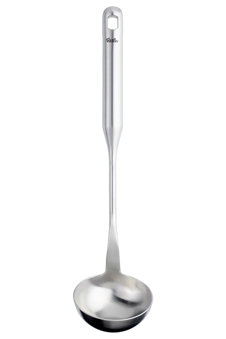 Essential™ soup ladle, Alternate, color, Metallic Silver