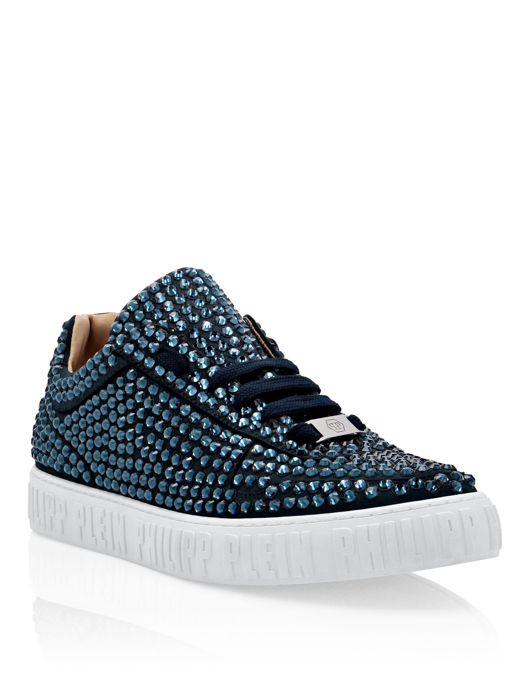 Crystal  Notorious  Lo-Top With Crystals Men, Main, color, darkblue