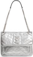 Saint Laurent Medium Niki Leather Shoulder Bag