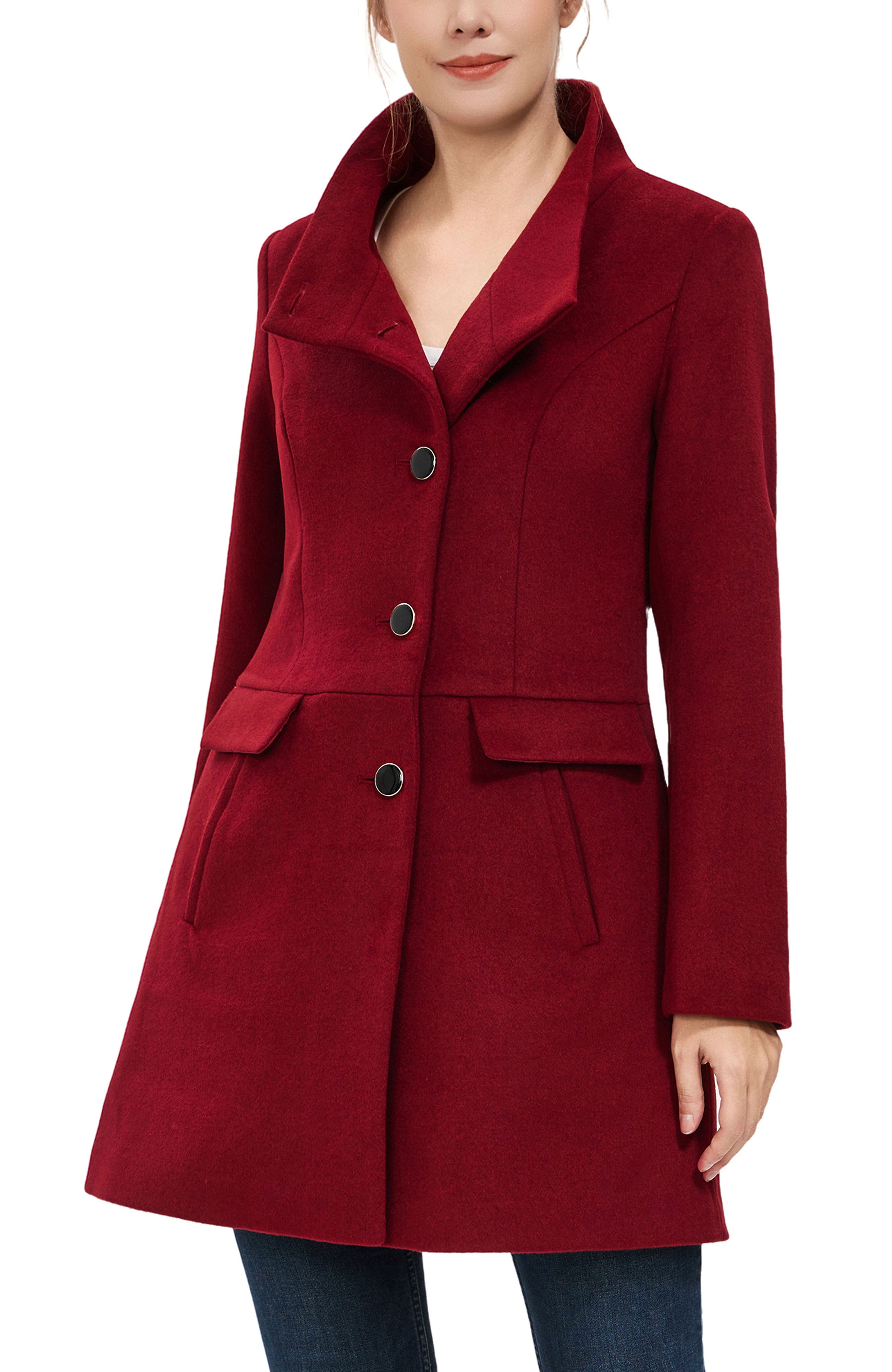 Women's Olivia Wool Blend Walking Coat - image 4