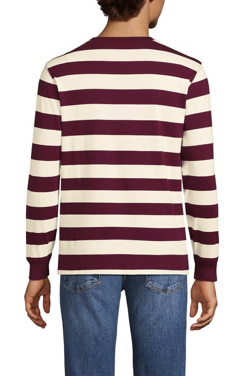 Lands' End Super-t Long Sleeve T-shirt In Multi