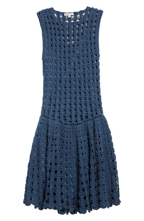 Luna Crochet Mini Dress