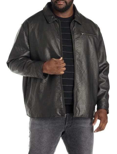Big & Tall Moto Jacket