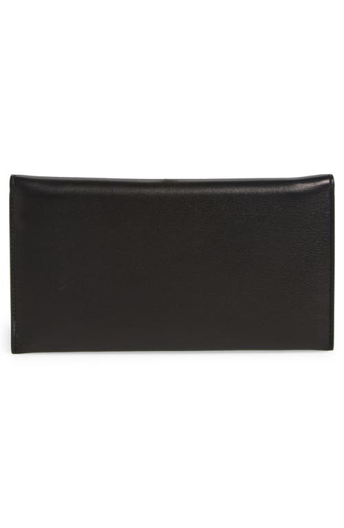 Saint Laurent Leather Travel Wallet