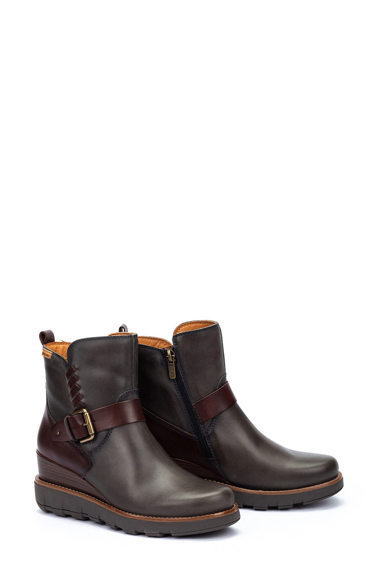 PIKOLINOS Sanlucar Wedge Bootie, Alternate, color, Lead