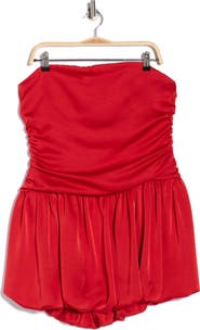 Abound Strapless Satin Bubble Dress