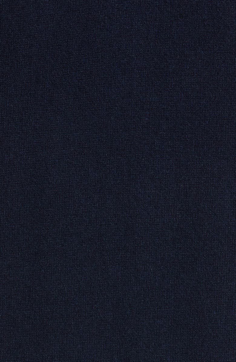 Sunspel Half Zip Cashmere Sweater, Alternate, color, 